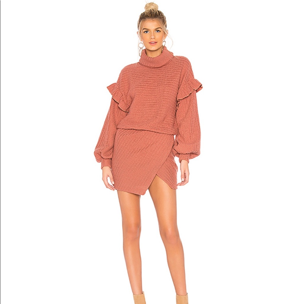 SAYLOR Kristalyn Rose Sweater Dress
